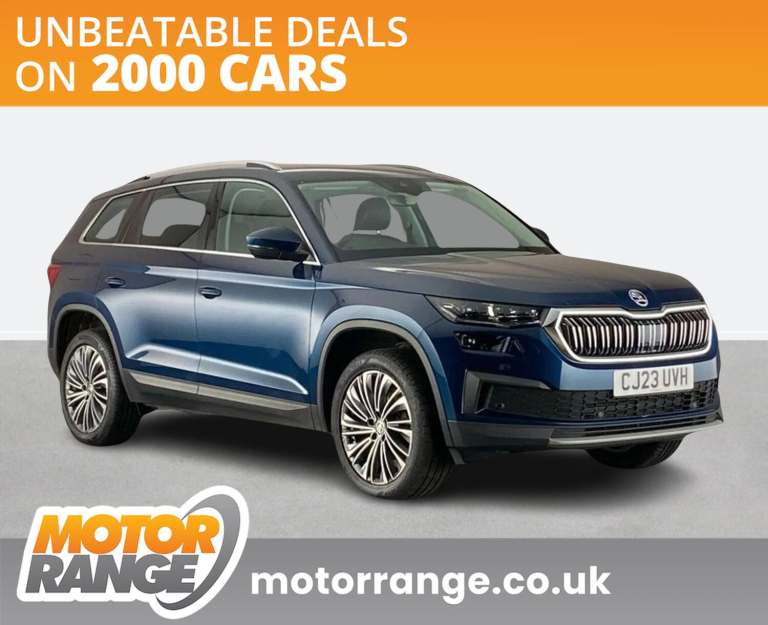 2023 Skoda Kodiaq 1.5 TSI SE L Executive 5dr DSG [7 Seat] Crossover/SUV PETROL Automatic