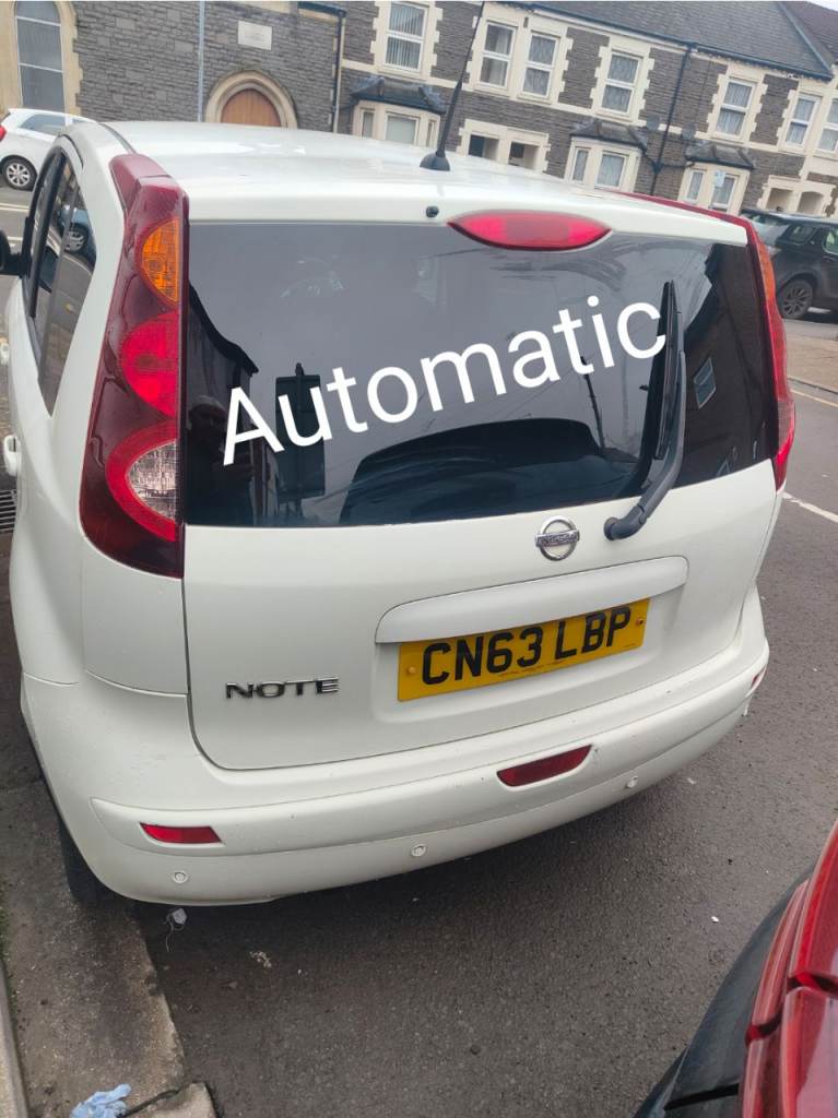 Nissan note automatic  1.5 petrol 