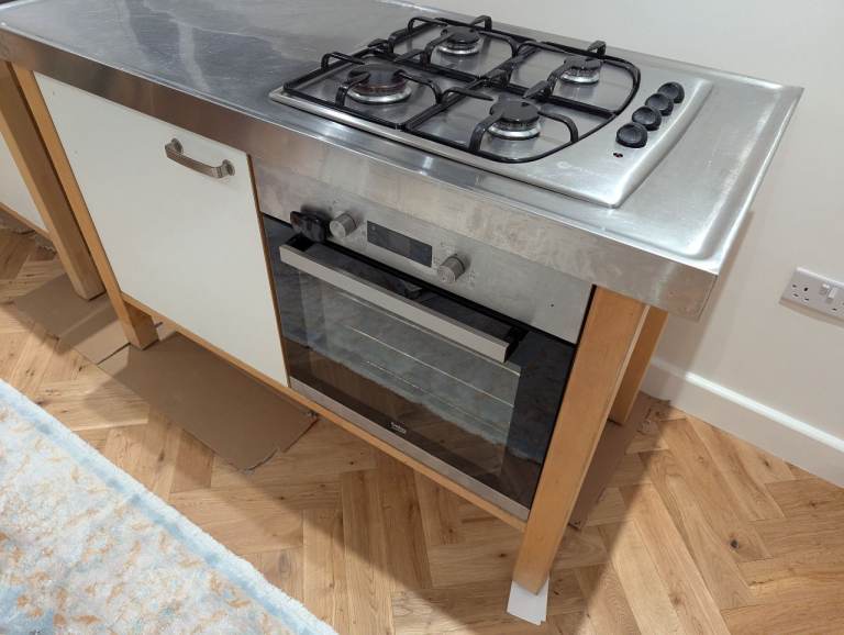 IKEA Varde freestanding kitchen sink and oven units