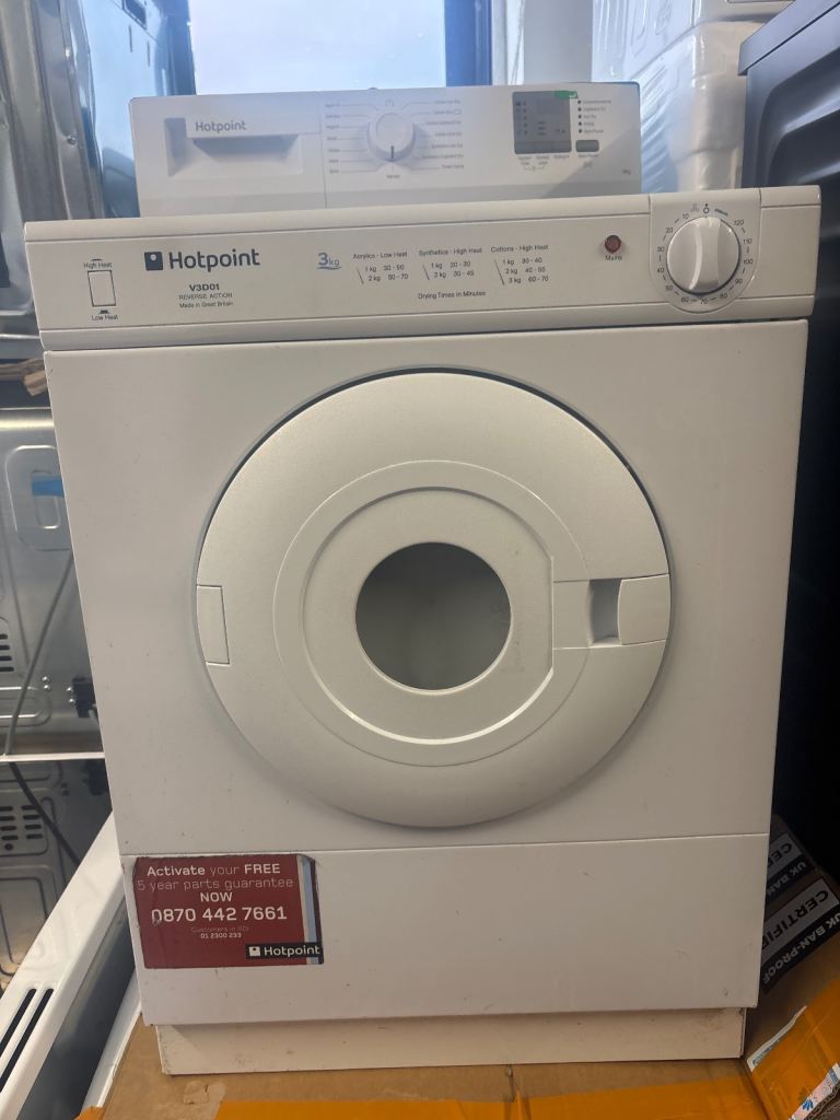 Hotpoint vented tumble dryer 