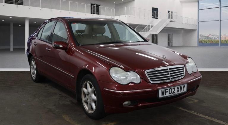 MERCEDES-BENZ C CLASS C240 2.6 PETROL ELEGANCE AUTO, WOW 80K MILES, HUGE SPEC !!
