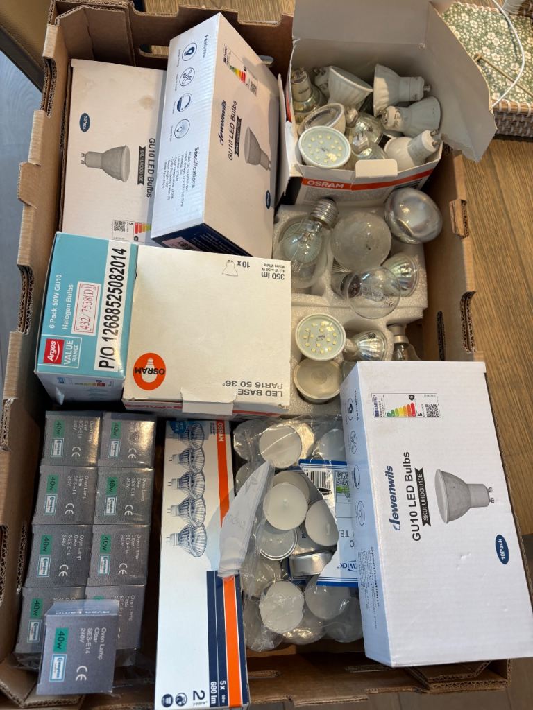 Free - various lightbulbs and post build clearance