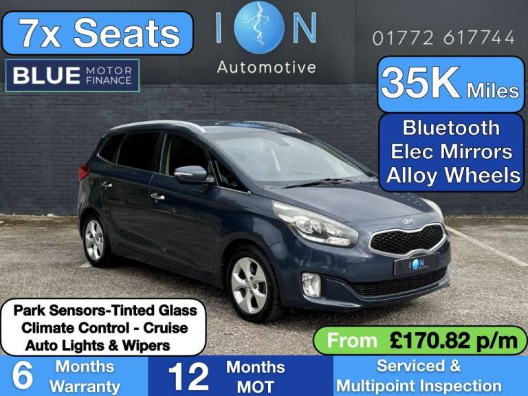 2014 Kia Carens 1.7 CRDi EcoDynamics 2 *7x Seats* MPV Diesel Manual