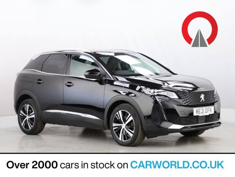 2021 Peugeot 3008 1.2 PureTech GT SUV 5dr Petrol EAT Euro 6 (s/s) (130 ps) HATCHBACK Petrol Autom...