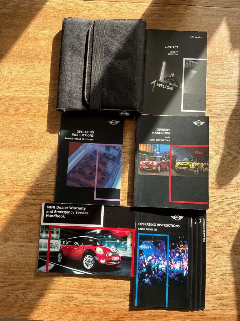 2010/2011 Mini Owners Manual