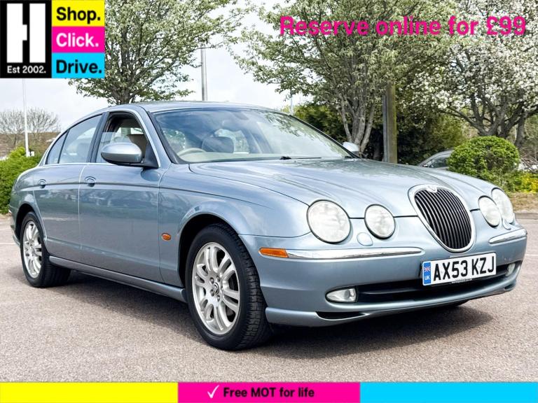 2003 Jaguar S-Type 2.5 V6 SE Plus Saloon 4dr Petrol Automatic (249 g/km, 201 bhp) SALOON Petrol A...
