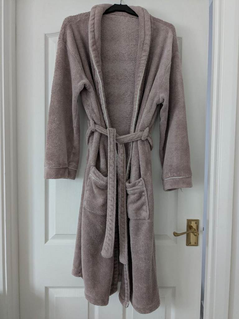 image for Fleece Dressing Gown, Size 10