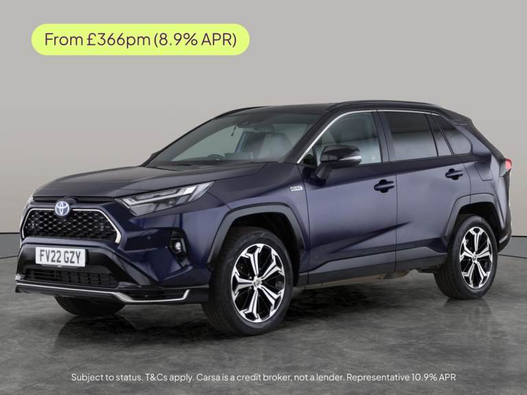 2022 Toyota RAV4 2.5 VVT 18.1kWh Dynamic SUV 5dr Petrol Plug-in Hybrid CVT 4WD Euro 6 (s/s)  Suv ...