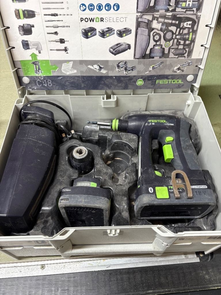 image for Festool c 18 cordless drill