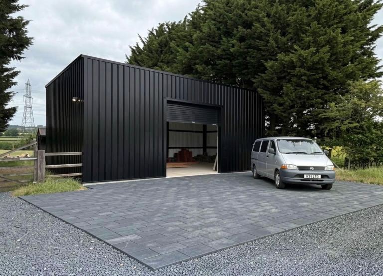 Commercial industrial building for rent storage 