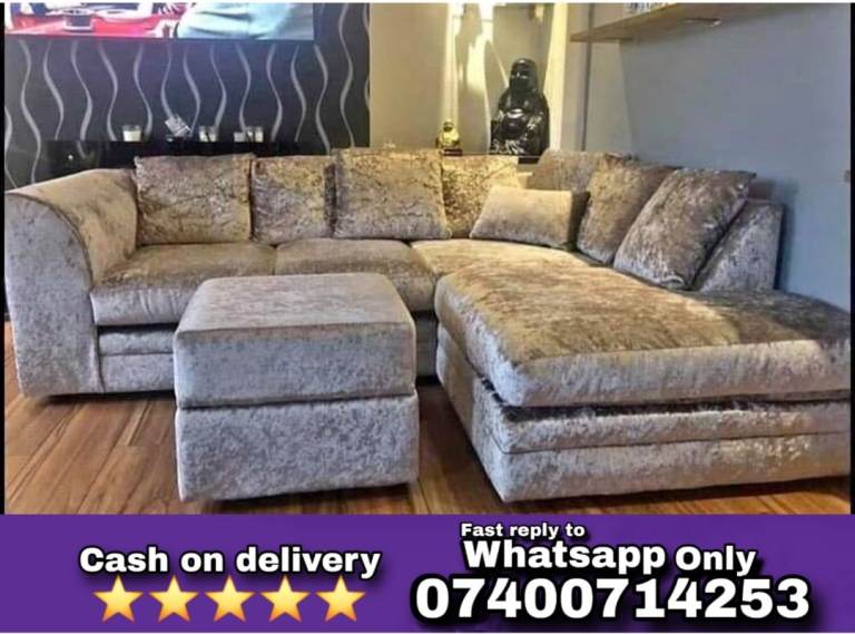 Best Comfy Couch Sofas in Corner L Shape or 3+2 sets
