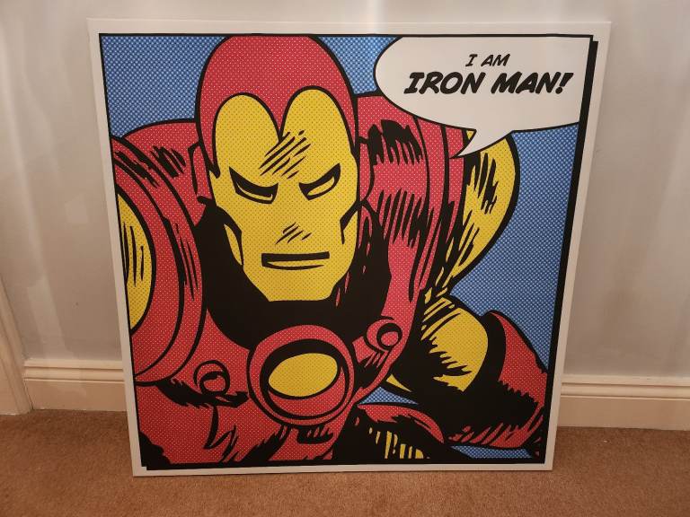 image for Iron Man Stretched Canvas