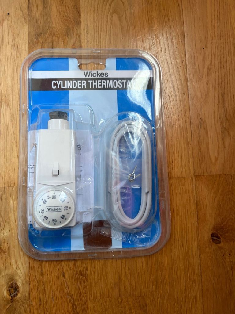 Wickes Cylinder Thermostat – Brand New, Sealed