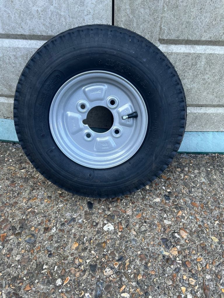 TRAILER WHEEL AND TYRE (NEW)