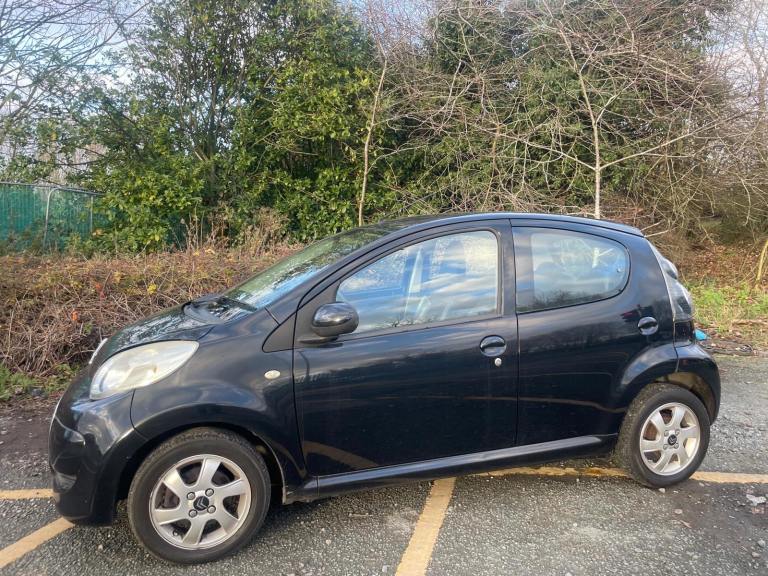 CITROEN C1 1.0 VTR+ 10 REG BLACK 5 DOOR 60063 MILES MOT JUNE 25TH 2026 TAX £20 LOW INSURANCE 60+MPG 
