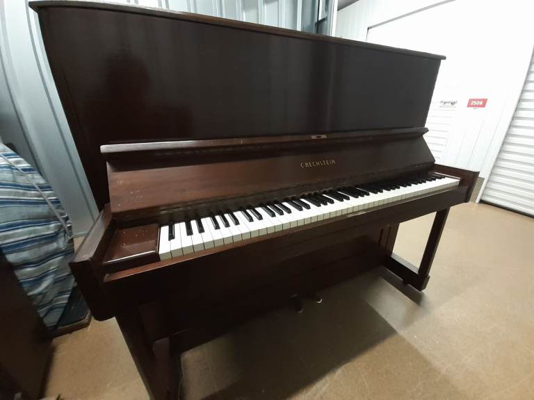 image for C Bechstein Model 9 upright piano Mahogany *stool + 1st fine tuning option*