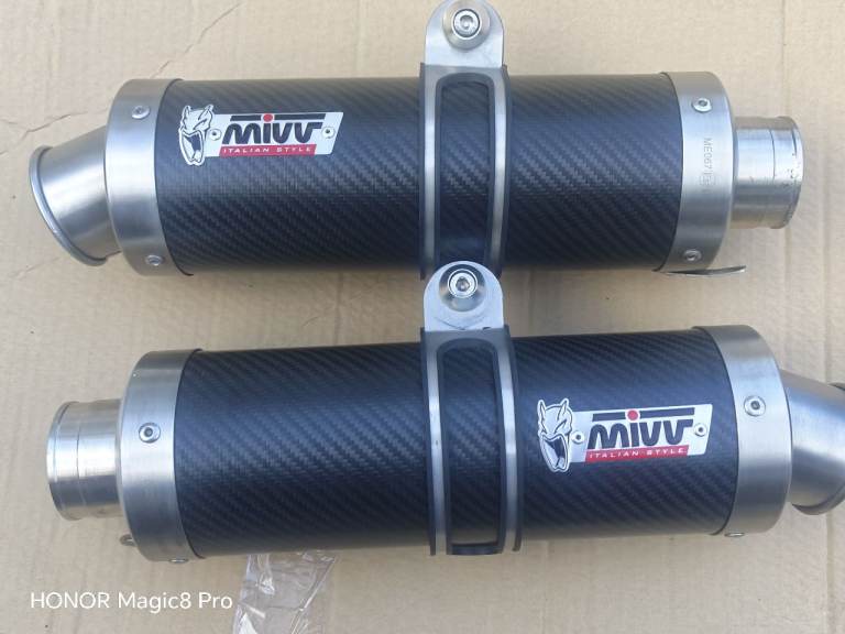 Motorbike exhausts 
