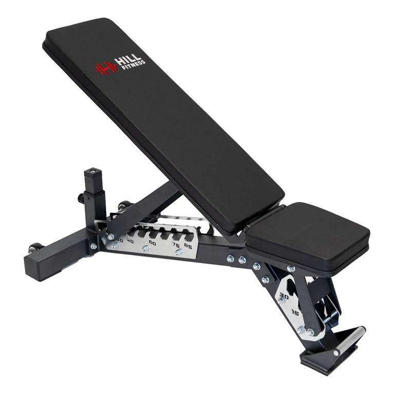 Bulletproof: Commercial Adjustable Dumbbell Bench - Weights Gym