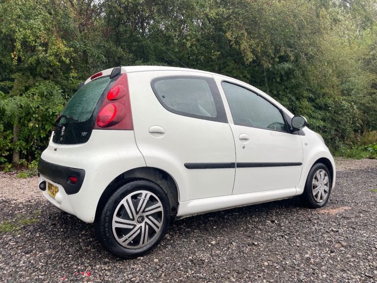 PEUGEOT 107 1.0 ACTIVE PETROL 62 REG 5 DOOR MOT JUNE 13TH 2027 TAX £20 YEAR LOW INSURANCE 50+MPG