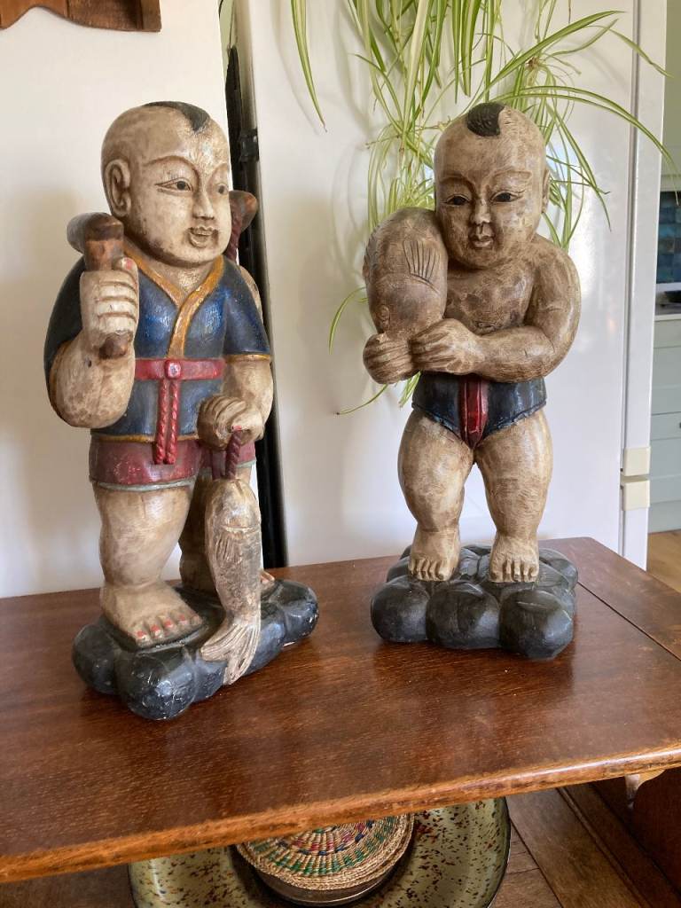 Chinese Asian Fisher Men.