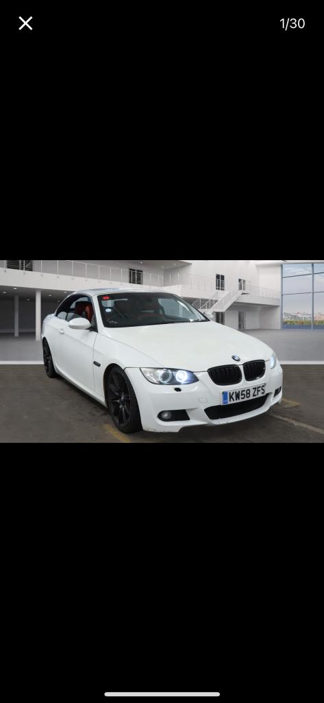 2008 BMW 3 Series 325i M Sport 2dr Step Auto CONVERTIBLE Petrol Automatic