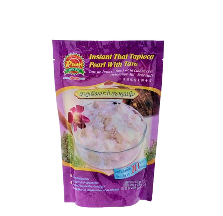 2 x Instant thai tapioca pearl with taro, past bb date