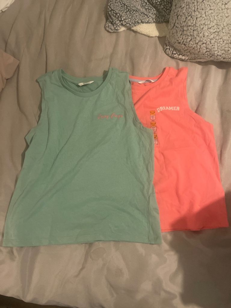 Brand new M&S girl tshirts