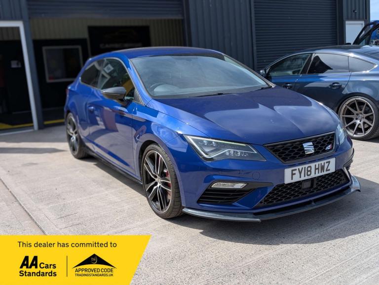 2018 SEAT Leon 2.0 TSI Cupra 300 Sport Coupe 3dr Petrol DSG Euro 6 (s/s) (300 ps) Hatchback Petro...