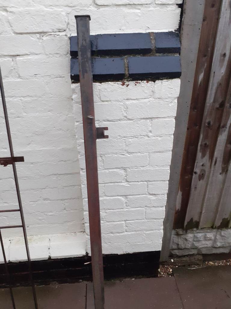 Arch Top Wrought Iron Side Gate