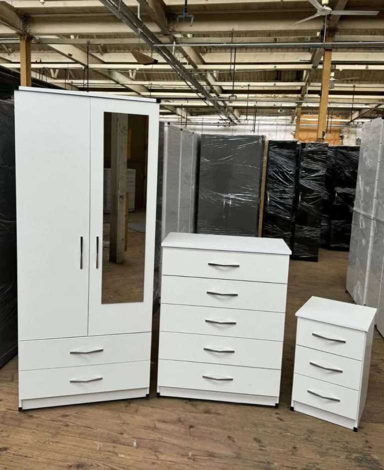 Brand New Wardrobes Available – 2 to 10 Door Options In Stock