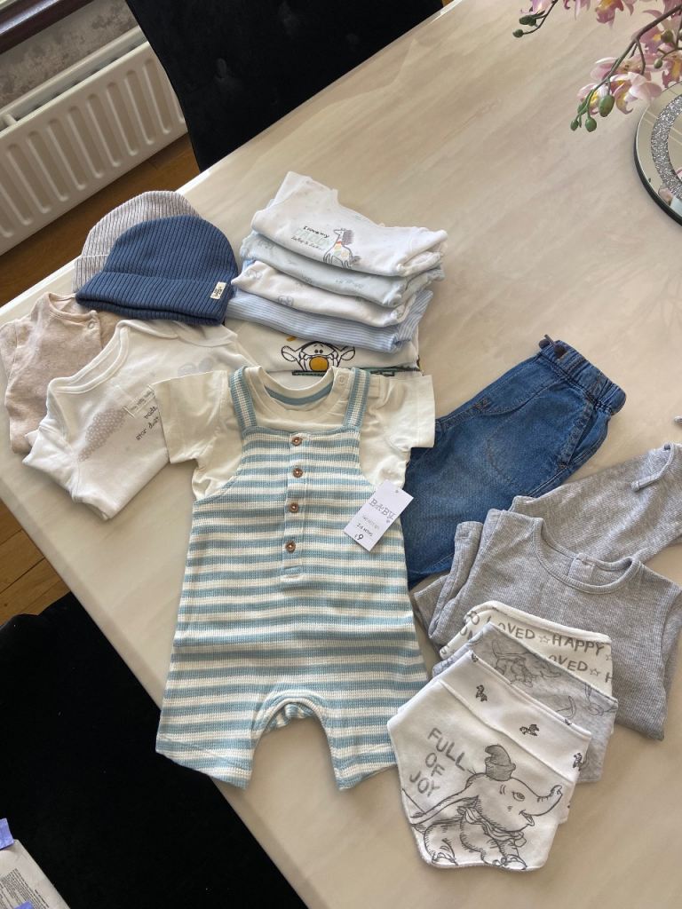 Bundle Of Baby Boy Clothes - (SOME UNWORN) 