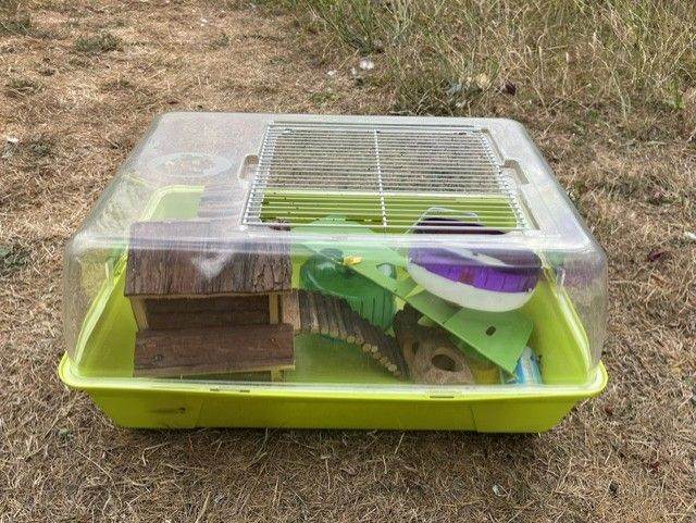 Small Savic hamster cage
