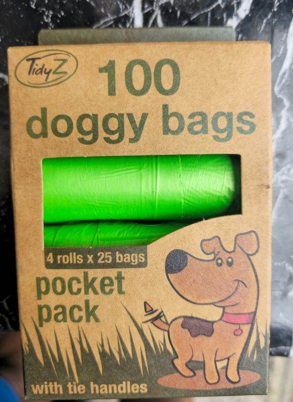 Dog poop bags 5pack @ 500pcs