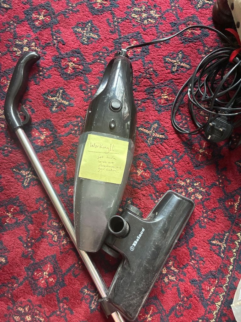 Free to collect working handheld hoover 
