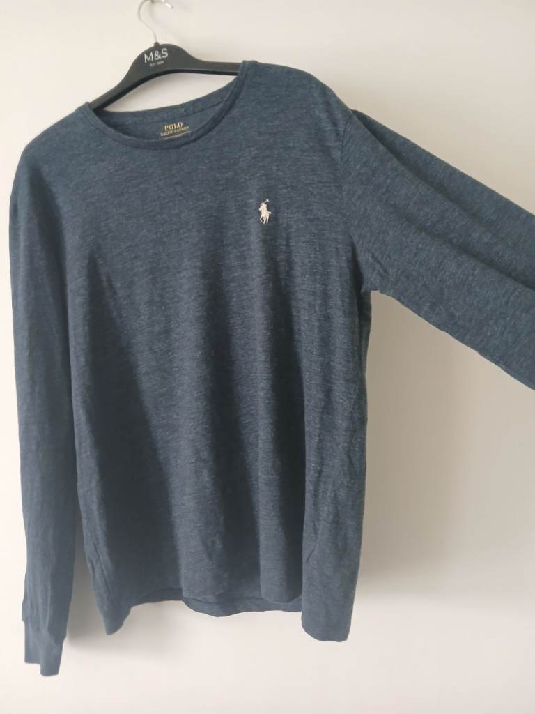 Polo Jumper Navy M/L New Condition Classic Fit