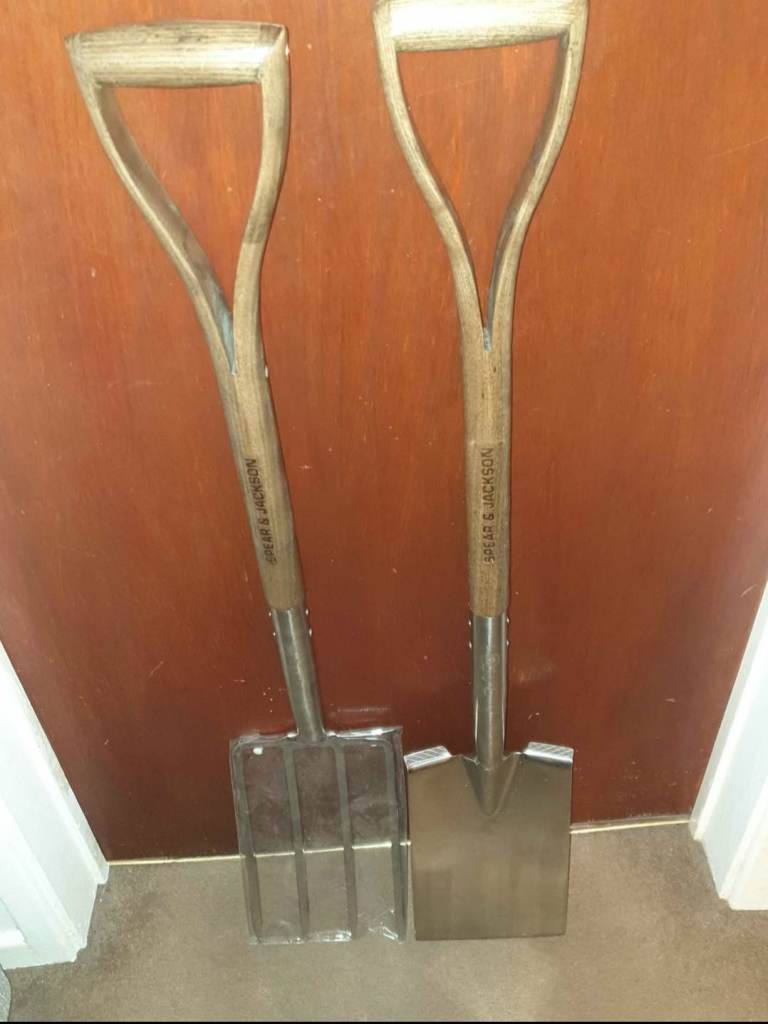 Spear & Jackson  Traditional Stainless Steel Digging Spade and Fork set