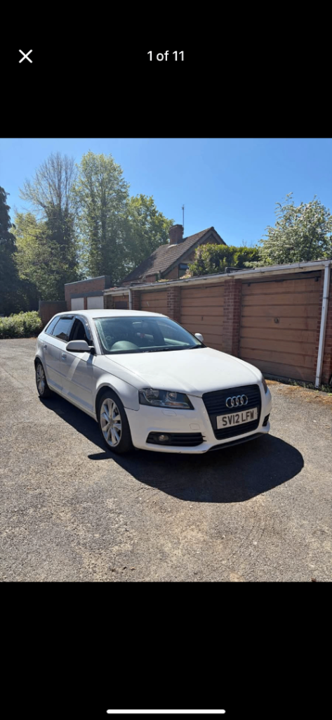 Audi, A3, Hatchback, 2012, Manual, 1968 (cc), 5 doors