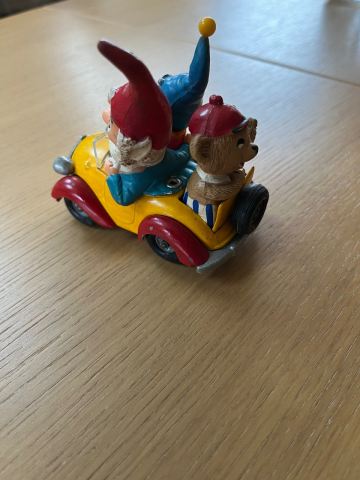 Noddy and two friends in car corgi comic classic. For collection