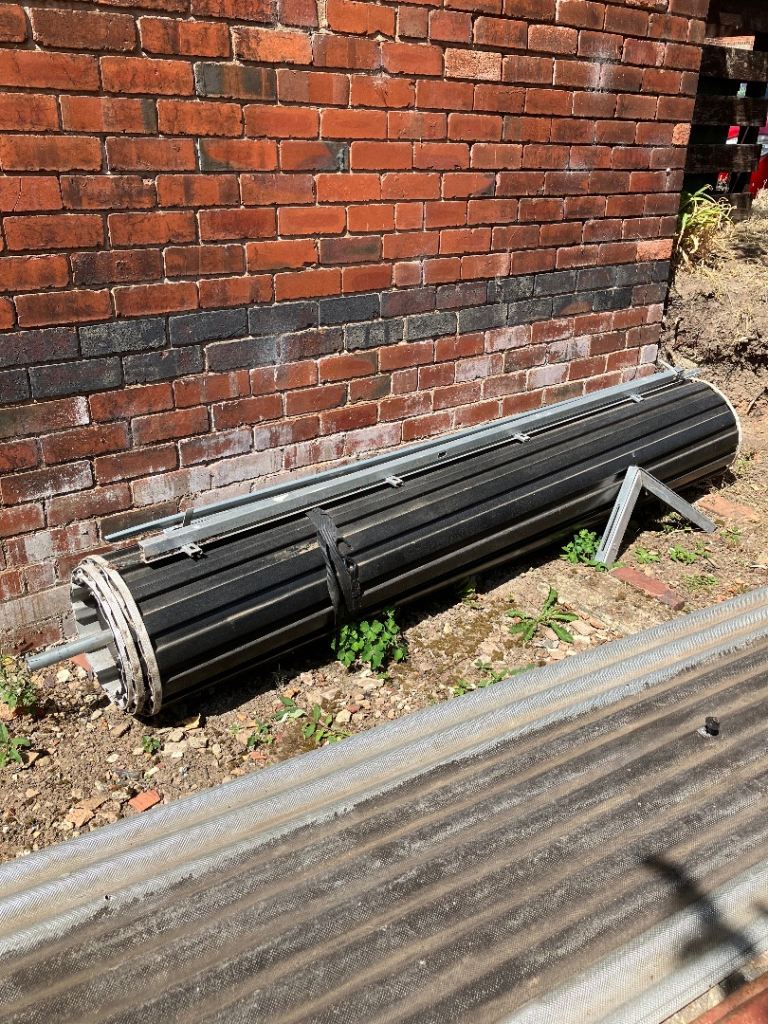 Dismantled  Sectional garage 