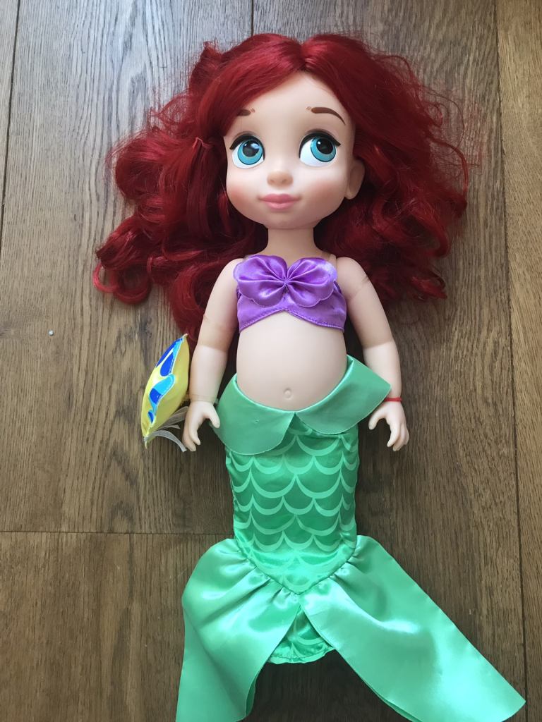 Disney store animator doll little mermaid