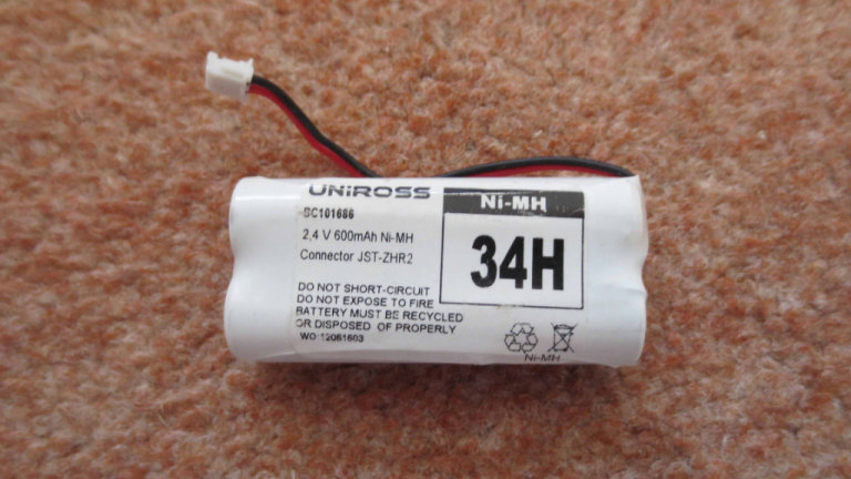 Cordless Rechargeable Telephone Battery 2.4v 550mAH