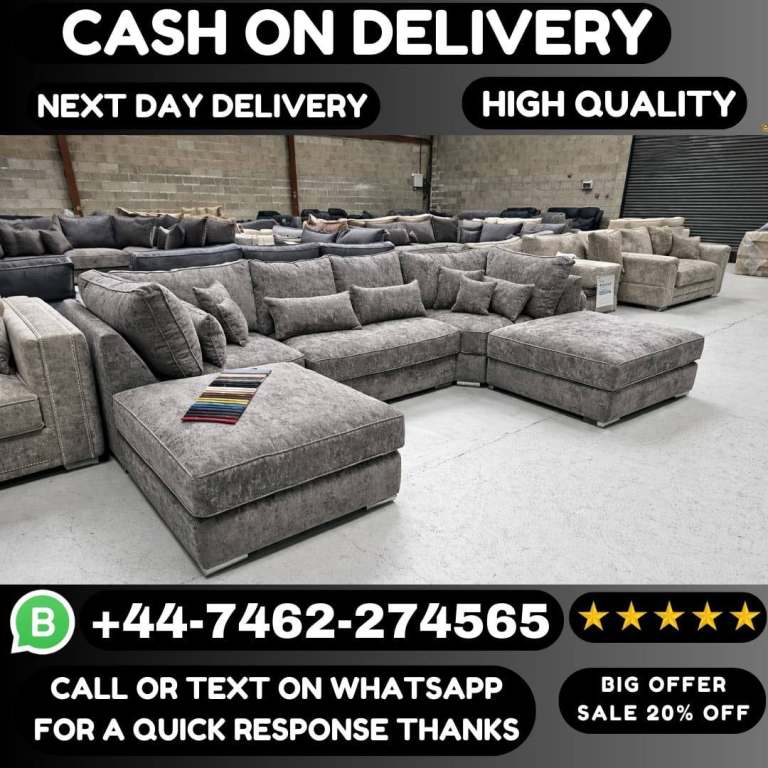 “Stylish Corner & 3+2 U Shape Sofas at Hot Prices!”