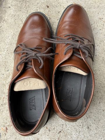 Zara brown shoes for men, 25.00 for Sale in Kingston, London | Gumtree