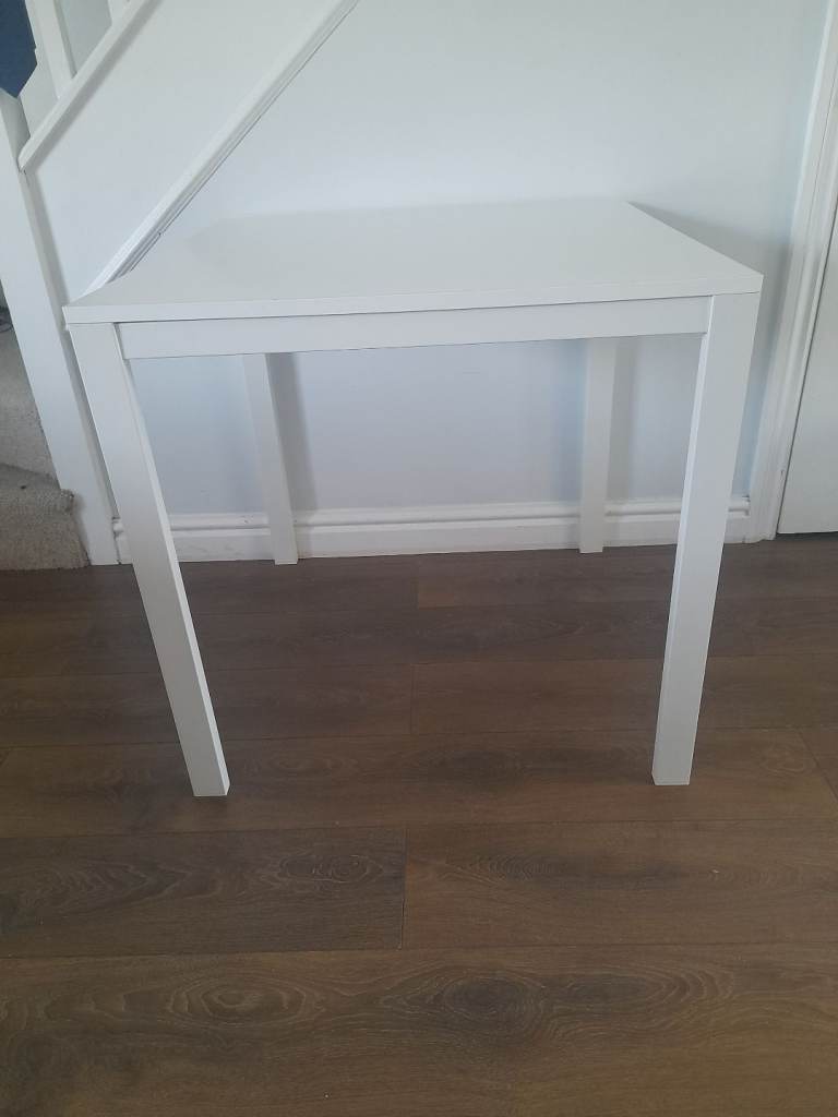 * AVAILABLE *Ikea MELLTORP White Square Desk / Dining Table . REDUCED FOR QUICK SALE 