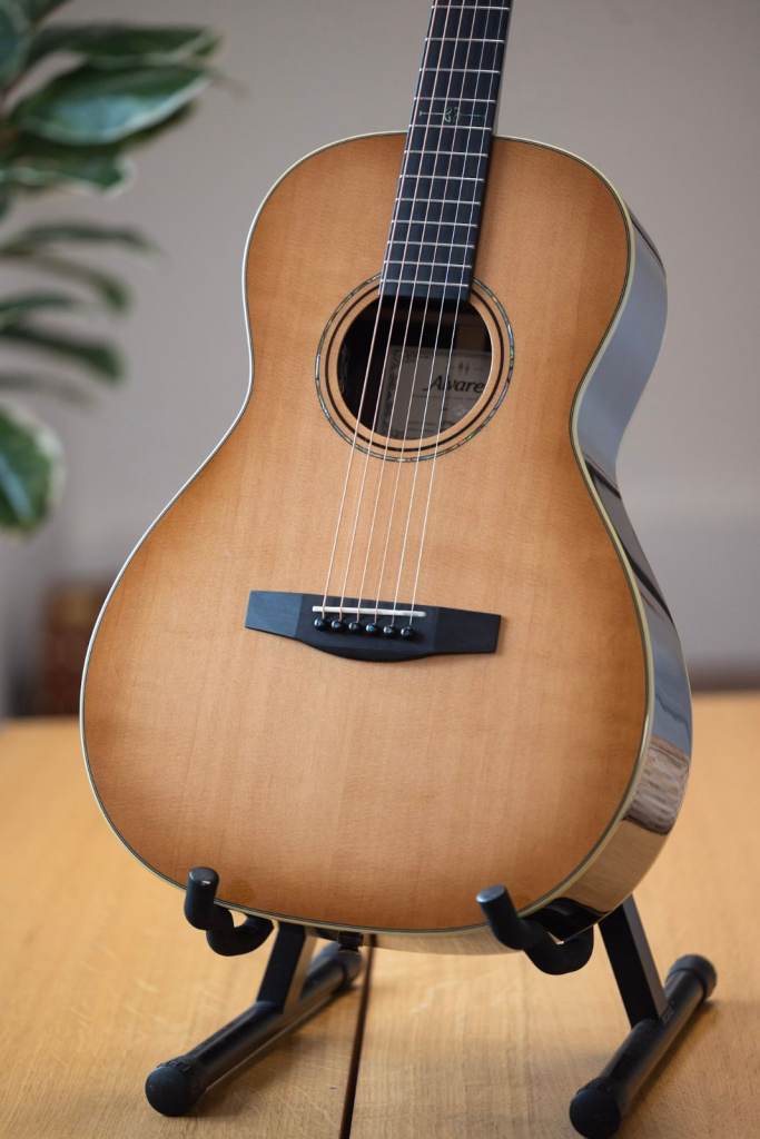 2024 Alvarez Laureate LP70E Parlour Electro Acoustic in Daybreak