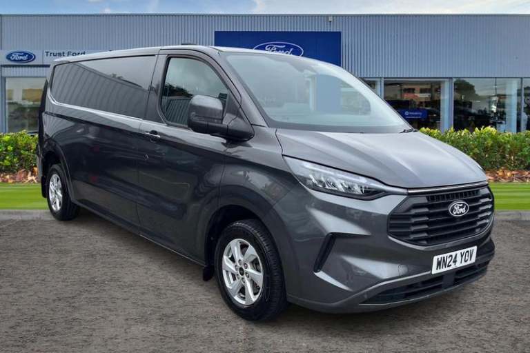 2024 Ford Transit Custom 300 Limited L2 LWB FWD 2.0 EcoBlue 136ps Low Roof Manual Panel Van Diese...