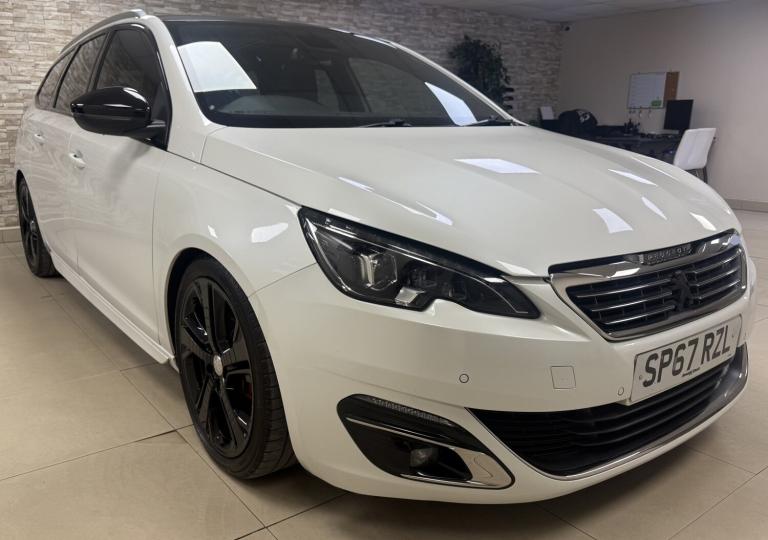PEUGEOT 308 SW 1.2 PureTech GT Line White Manual Petrol WARRANTY 12 MONTHS MOT