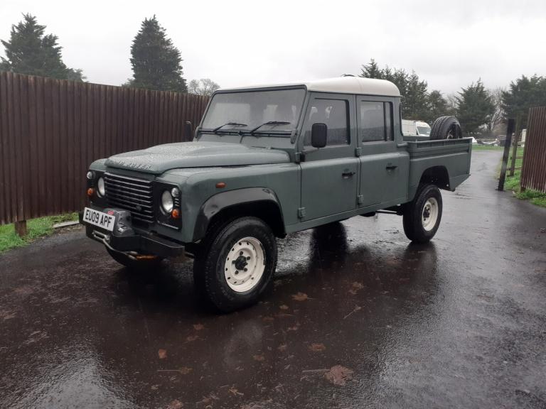 2009 Land Rover Defender 130 CREW CAB HIGH CAPACITY PICK UP 2.4 TDCi + VAT NA Diesel Manual