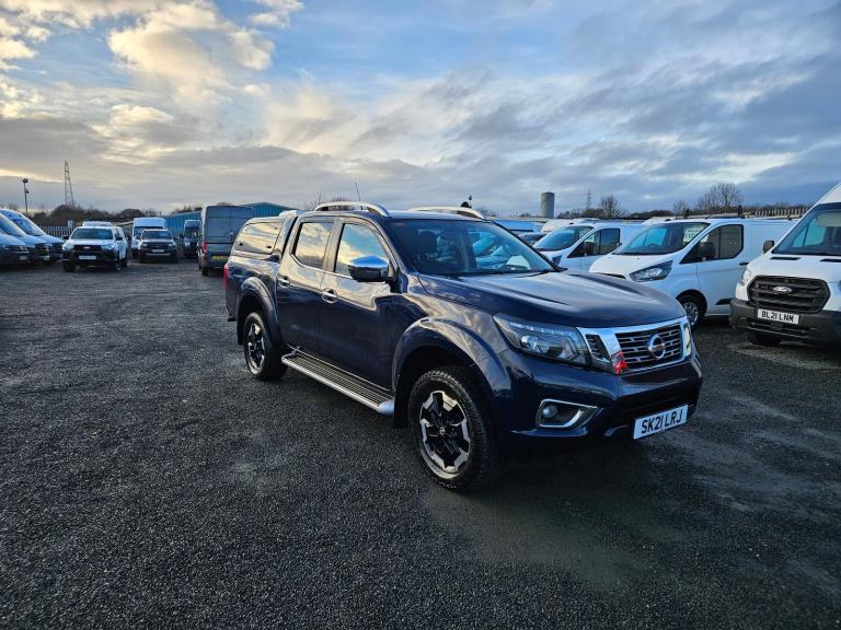 2021 ON 21 PLATE NISSAN NAVARA 2.5 DCI TEKNA AUTO PICKUP ULEZ FREE ZONE