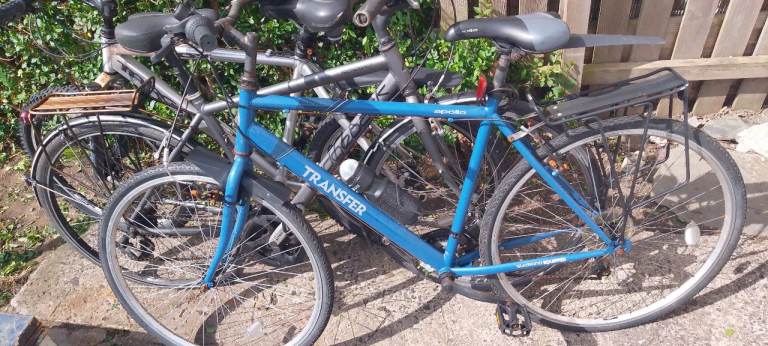 Blue TRANSFER Bike Carrera and other  - Good Condition, Ready to Ride